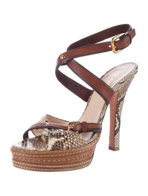 prada snakeskin platform shoes|prada snakeskin leather.